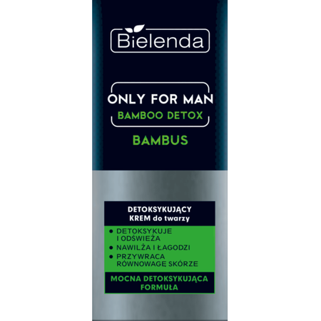 Bielenda Only For Man Bamboo Detox Face Cream 50ml 