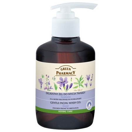 Elfa Pharm Green Pharmacy Gentle Cleansing Sage Gel For Irritated Skin 270ml