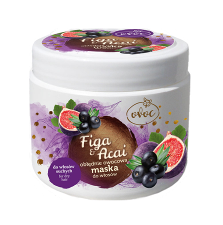 Maska do włosów suchych - FIGA I JAGODA ACAI 500 ml