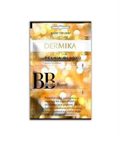 Dermika Maseczka Pełnia Blasku upiększająca BB 3x2ml