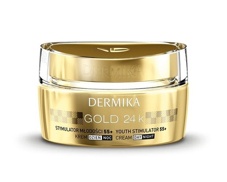 Dermika Gold 24K Youth Elixir 55+ Luxurious Day/Night Cream 50ml