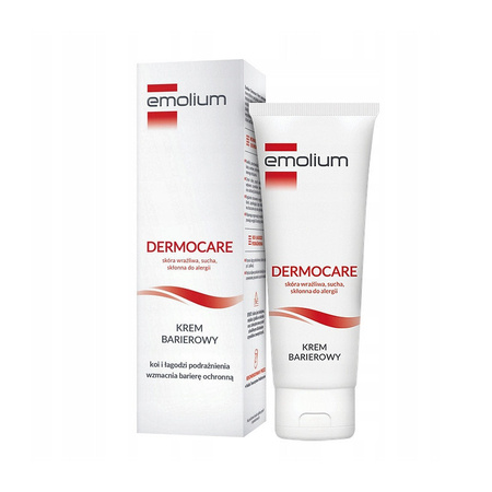 Emolium DERMOCARE Krem barierowy do skóry wrażliwej suchej skłonnej do alergii 40 ml