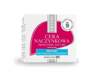Lirene Cera Naczynkowa Nawilżający krem redukujący zaczerwienienia SPF 20 50 ml