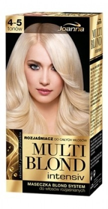 Joanna Multi Blond Intensive Rozjaśniacz Do Całych Włosów 4-5 Tonów