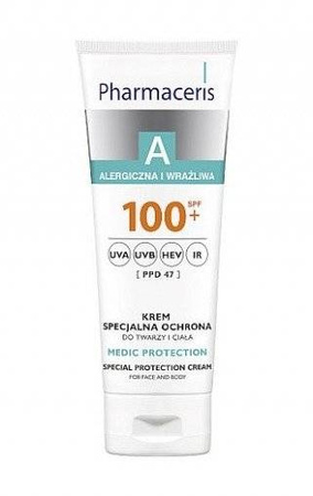Pharmaceris A Sun 100 SPF  Krem  Specjalny Ochronny Do Twarzy i Ciala 75 ml