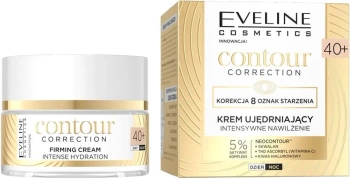 Eveline CONTOUR Krem ujędrniający intensywnie nawilżający 40+ 50 ml