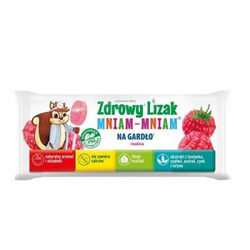 Healthy Lollipop Mniam-Mniam for the throat, raspberry