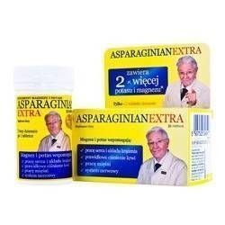 Asparaginian Extra Magnez i Potas 50 tabletek