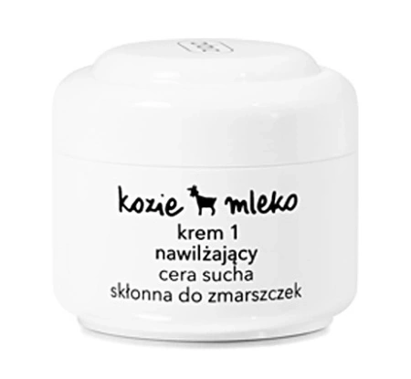 ZIAJA Kozie Mleko Krem 1 nawilżający cera sucha skłonna do zmarszczek 50 ml