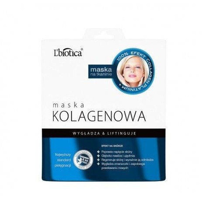 L'BIOTICA COLLAGEN MASK cap. 23ml smoothes and lifting