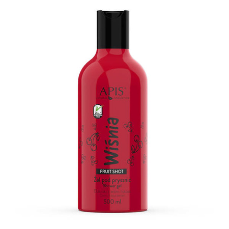 APIS Fruit Shot WIŚNIA Żel pod prysznic 500 ml