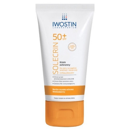Iwostin Solecrin Protective Cream SPF 50 for sensitive skin and allergic 50 ml