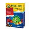 Mollers Omega-3 Rybki żelki o smaku owocowym 36 sztuk