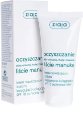 ZIAJA Manuka Krem nawilżający balans korygująco-ściągający SPF 10 ochrona niska 50 ml
