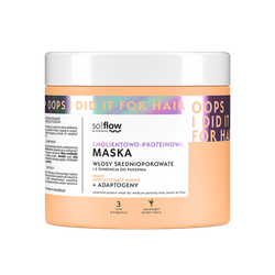 So!Flow Emollient-Protein Mask for Medium Porosity Hair 400ml