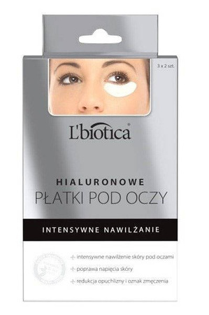 L'Biotica Hyaluronic Gel Eye Petals 3X2pcs