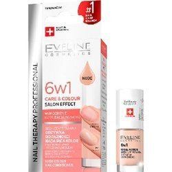 Eveline 6 w1 Odżywka Do Paznokci  Nadajaca Kolor  Odcien Nude  5ml