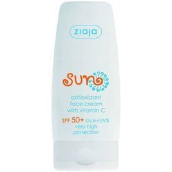 ZIAJA SUN ANTIOXIDANT FACE CREAM  SPF50 WITH VIT. C 50 ML