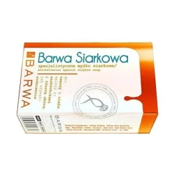 Barwa Mydło Siarkowe w Kostce 100g