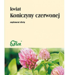 Flos Kwiat Koniczyny Czerwonej zioła do zaparzania 50 g
