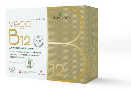 Colfarm Vega B12 For Vegan and Vegetarian 120 tablets