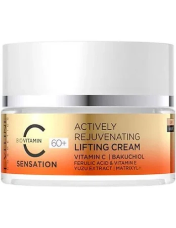 Eveline C Sensation Aktywnie Odmładzający Krem Liftingujący 60+ 50ml