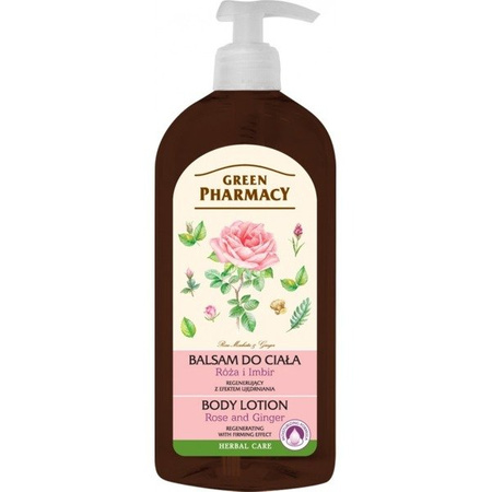 Green Pharmacy Balsam Do Ciała Róża i Imbir 500ml
