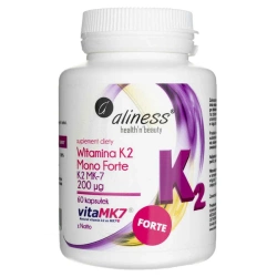 Aliness Witamina K2 Mono FORTE MK-7 200 mcg – 60 kapsułek