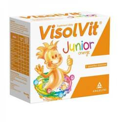 Visolvit Junior Orange witaminy i minerały na odporność dla dzieci powyżej 3 roku życia 30 Saszetek