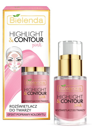 Bielenda Highlight & Contour Face Brightener Bronze 15ml