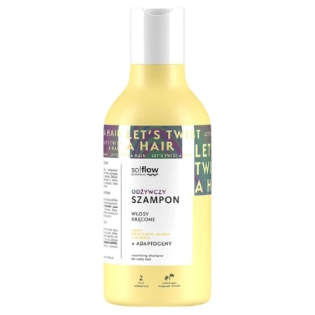 So!Flow Odżywczy Szampon do Włosów Kręconych o Zapachu Melona i Aloesu 400ml