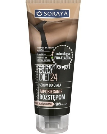 Soraya Body Diet 24 Serum Do Ciała Zapobieganie Rozstępom 200 ml