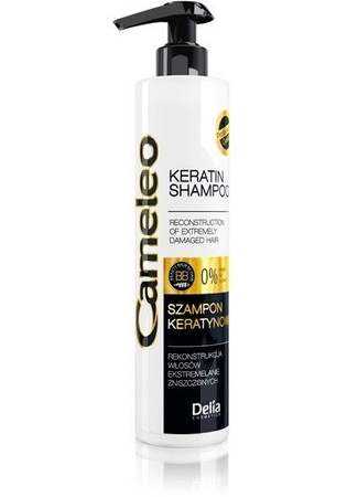 Delia Keratyna Szampon Do Włosów Zniszczonych 200 ml
