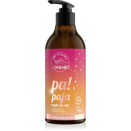 OnlyBio Mydło do rąk Papaja 400ml