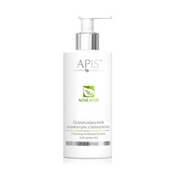 APIS Acne-Stop Home terApis Oczyszczający tonik antybakteryjny z zieloną herbatą 300 ml