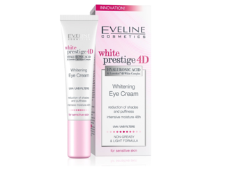 Eveline Cosmetics White Prestige 4D Wybielajacy Krem pod Oczy 15ml