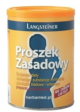 Proszek Zasadowy W Celu Utrzymania Równowagi Kwasowo - Zasadowej 300 G