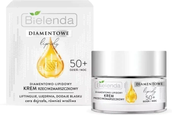 Bielenda Diamond Lipids 50+ Diamond-Lipid Anti-Wrinkle Cream for Mature and Sensitive Skin Day and Night 50ml
