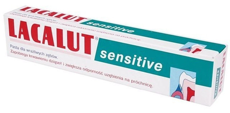 Lacalut Sensitive Pasta Do Zębów Wrażliwych 75 ml