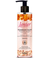 Farmona Jantar Regenerating Shower and Bath Oil Amber and Platinum Essence 400ml
