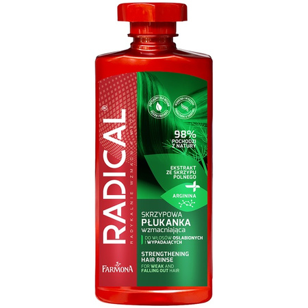 Farmona RADICAL Skrzypowa płukanka wzmacniająca do włosów 400 ml