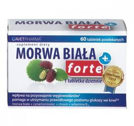 Morwa Biała Plus Forte 60 tabletek