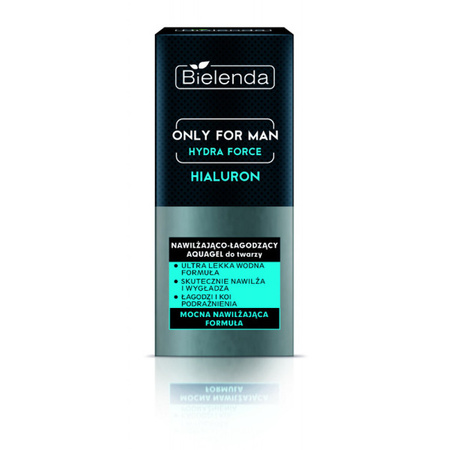 Bielenda Only For Man Hydra Force Hialuron Krem Nawilżająco Łagodzący 50ml 