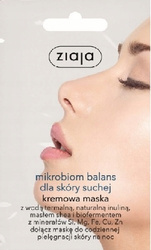 Ziaja Microbiome Kremowa Maseczka Balans Dla Cery Suchej 7ml