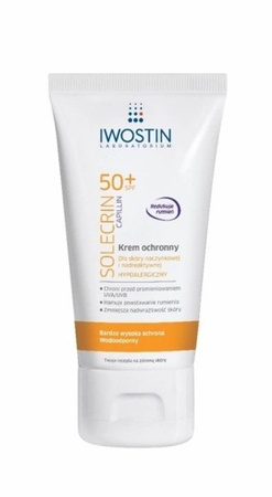 Iwostin Solecrin Capillin Ochronny Krem SPF 50 na zaczerwienienia 50 ml
