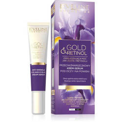 Eveline Gold&Retinol Przeciwzmarszczkowy Krem-Serum Pod Oczy 20ml