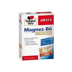 Doppelherz Aktiv Magnez B6 Cytrynian 30 Tabletek