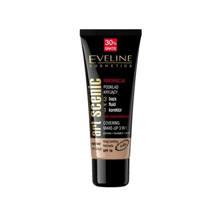 Eveline Art Scenic Covering Foundation 3in1 Warm Beige 30ml