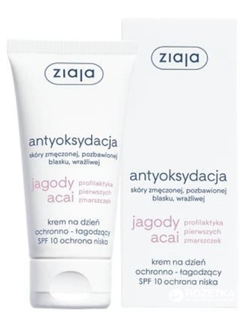 Ziaja Krem na Dzień Ochronno - łagodzący SPF10 50ml
