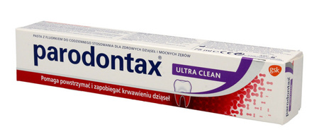Parodontax Ultra Clean Toothpaste for Bleeding Gums 75 ml